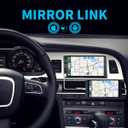 Double Din Car Stereo Radio Compatible with Apple Carplay and Android Auto, 7-Inch HD Touchscreen with Voice Control, Mirror Link, Backup Camera, Steering Wheel, Bluetooth, FM, USB/TF/AUX Port