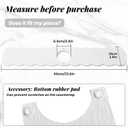 23.6'' Long Size Diatomite Faucet Mat Fast Drying Stone Sink Tray Splash Proof Bathroom Counter Faucet Super Water Absorption