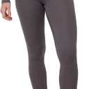 DANISH ENDURANCE Merino Wool Leggings Women, Women's Thermal Underwear Bottom, Base Layer Womens Leggings for Winter (Medium, Grey)