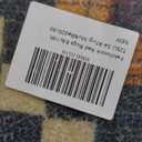 Large Area Rugs for Living Room 6 x 9 ft Washable Rug Vintage Oriental Red Green Orange Yellow Navy Brown Colorful Patchwork Print Non Slip Carpets Bedroom Dining Room Farmhouse 180 x 280 cm