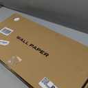 10pcsMarble Peel and Stick Waterproof Wall Panels,Backsplash Tile-23.6"x11.8"PVC Foam Wall Sticker for Kitchen,Living Rooms,Bedrooms TV Walls,Black and White,SlightlyYellowish(Not Real Tile 19.4Sq.Ft)