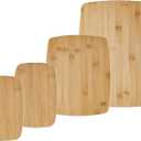 Farberware 4-Piece Reversible Bamboo Cutting And Charcuterie Board Set, Assorted Size