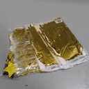 AceOrbit 2026 Happy New Year Decorations Gold Backdrop Birthday Decorations Foil Curtain Backdrop Gold Streamers Garland Star Hanging Bunting Banner Sign DIY for Happy New Year Eve Party Supplies