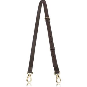 Allzedream Genuine Leather Purse Strap Replacement Crossbody Handbag Long Adjustable (Dark Coffee)