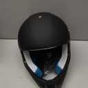 TRIANGLE Youth Kids Dirt Bike Helmet Full Face Motocross Helmet with Goggle & Gloves DOT/FMVSS-218 Approved Motorcycle Helmet (Black, M)