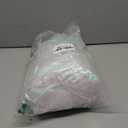 Ganeen 16 Yard Ruffle Pleated Iridescent Ribbon, Jellyfish Organza Ruffle Trim, Retro Tulle Lace Fabric for Jellyfish Costume Sewing Craft Dress Hat Lantern Cake Christmas Tree Decor