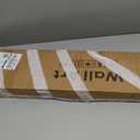 Large Framed Long Narrow Vertical Neutral Abstract Wall Art Set of 2, Beige Brown Modern Canvas Prints Paintings Artwork for Walls, Minimalist Pictures for Entryway Hallway Living Bedroom Wall Decor (Flowing)