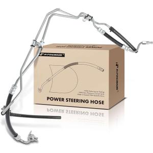 A-Premium Power Steering Pressure & Return Hoses Line Assembly Compatible with Toyota 4Runner 1998 1999 2000 2001 2002, 3.4L, with Washer, Rack/Gear's Ports (Inlet and Outlet)