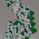 CuteBone Dinosaur Costume Dog Pajamas, Stretchy Spandex Crystal Velvet Sleepwear Coat for Small Dogs, Soft & Warm Pet Outfit Clothes for Cold Weather, Cozy Pullover Design COSP16M
, M