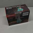 HYCHIKA 5-Inch Random Orbital Sander, 13000RPM Electric Palm Sander with 6 Variable Speeds, Powerful Motor, 12PCS Sandpapers and Efficient Dust Collection Bag, for Woodworking, Finishing and Polishing