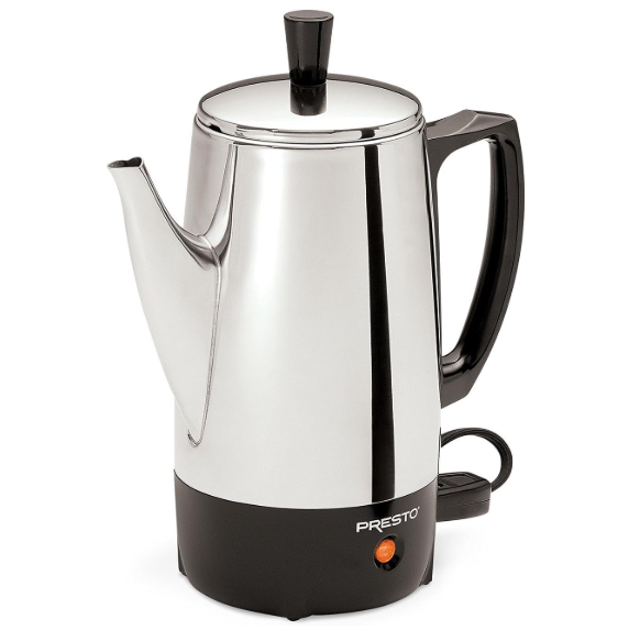 Presto 02822 6Cup StainlessSteel Coffee Percolator