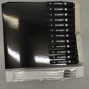 Black Gel Pens GX3, 12Pcs Fine Point Smooth Writing Pens with 3 Extra Refills, Quick Dry Black Ink Pens for Journaling, Office, Note Taking, School Supplies, Nurse Aesthetic(Black)