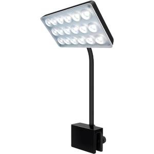 Vimvins Full Spectrum 10W Fish Tank Light Enhanced Edition LED Aquarium Light with Lens, 3 Adjustable Modes(Suitable for 7-16 Inch Tanks)