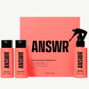 ANSWR At Home Brazilian Keratin Hair Treatment for All Hair Types – Deep Nourishment, Eliminates Frizz, Salon Results At Home, Sulfate-Free, Safe for Colored Hair, 90 Day Lasting results (Kit)