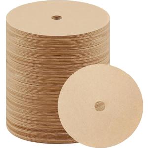 600 Count Percolator Coffee Filters3.75 Inch Disposable Round Coffee FilterNatural UnbleachedDisc Coffee Filters for CampingCoffee PotHomeOffice
