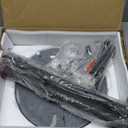 Yoobure Coat Rack Freestanding with Natural Marble Base - Coat Tree with 8 Hooks Heavy Duty Coat Hanger Stand, Metal Coat Rack Stand for Jacket, Hat, Clothes & Bag, Hall Tree Hat Rack for Entryway (Black)