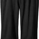 Kids Renaissance Ankle Banded Pirate Pants Medieval Viking Lace Up Tapered Trousers Halloween Costume 10-12 Years Black