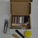 BAGERLA Upholstery Repair Sewing Kit Heavy Duty Sewing Kit with Awl Tools, Seam Ripper, Hand Stitching Needles, Upholstery Thread, Leather Craft Tool for Shoes Sofa Tent Carpet Craft DIY (8 colors)