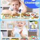 Benresive Wooden Toddler Puzzles, Montessori Toys for 1 2 3 Year Old Boys, Toys for 1 2 3 Year Old Boy Birthday Gifts, 8 Pack Vehicle Toddler Learning Educational Puzzles