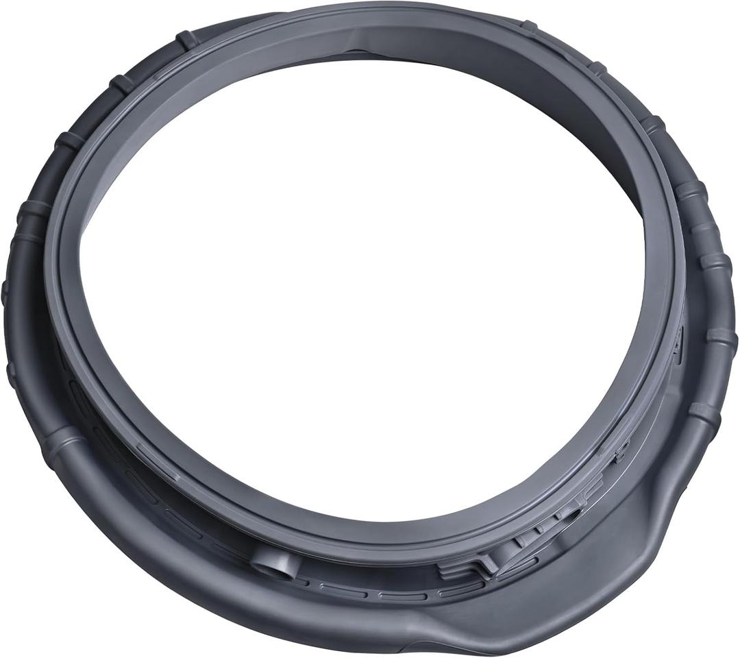 Upgrade WF45T6000AW/A5 Door Seal for Samsung Front Loader Door Seal DC64-03788A X 006 AP6884238 diaphragm Fit WF45R6300AW/US WF45R6100AW/US WF45T6200AW/US WF45B6300AW WF45A6400 WF46BB670 WF50A860