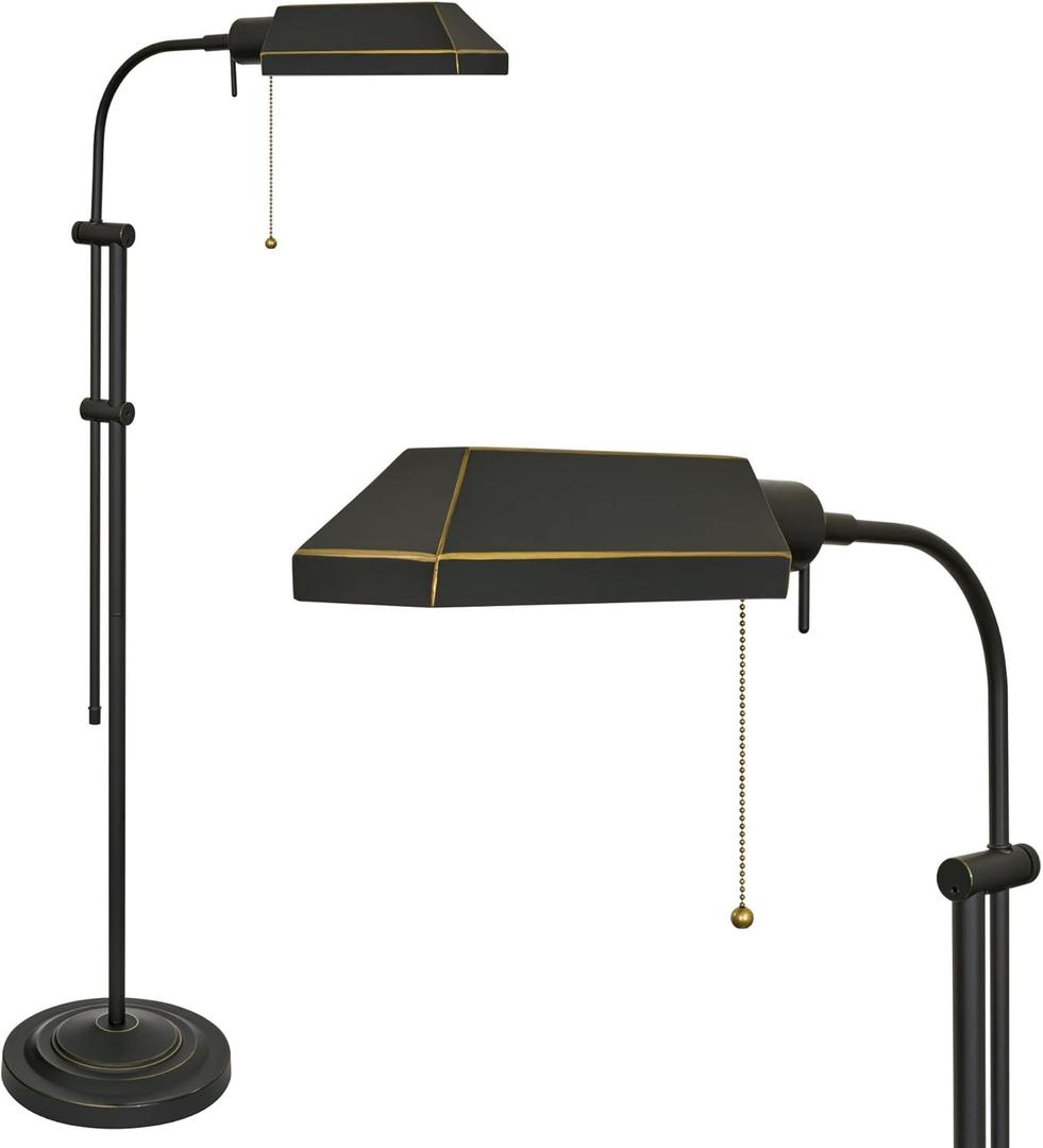 Bronze Floor Lamp 72 in× 21.5 in×10 in Lamp Base,Lamp Shade