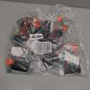 BESTTEN 10 Pack Super Slim Dimmer Light Switch for 300W Dimmable LED/CFL Lights and 600W Incandescent/Halogen, Single Pole/3Way LED Slide Dimmer, Wall Plate Included, ETL Listed, White