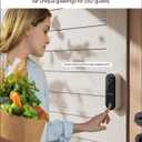 WUUK Doorbell Camera Wired with Chime, 2K Video Doorbell, Face Recognition, Human and Motion Detection, 24/7 Recording, No Subscription, Requires Existing Doorbell Wiring, 16-24V AC, 2.4 GHz WiFi Only
