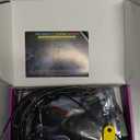 Dreamcolor Acrylic Interior Car LED Strip Light with Wireless APP, RGB 10 in 1 with 175 inches 593 Neon Car Ambient Lighting Kits, Dynamic Chasing Music Sync LEDs Fiber Optic Strip Lights for Car