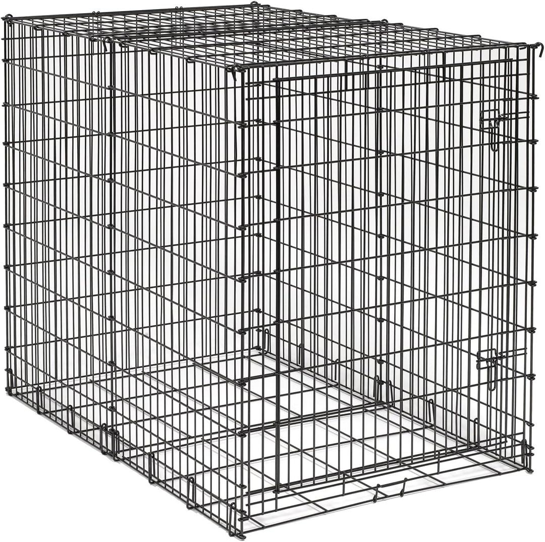MidWest Homes for Pets 54-By-35-By-45-Inch Single-Door Starter Series Pet Crate