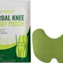 EezePatch Herbal Knee Relief Patches (10 Count)  Natural Joint Support for Knee Discomfort, Mobility & Flexibility  Herbal Extracts for Soothing Relief  Easy-to-Apply Patches