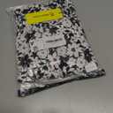 Simier Fariry Womens Summer Modest Work Casual Midi Knee Dress Pocket Short Sleeve Teacher Outfits Spring Travel Clothes (L)