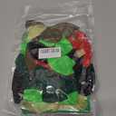 64Pcs Green and Brown Balloons 12inch Lime Green Red and Black Balloons Confetti Baloon with Star Ballons for Video Game Theme Birthday Jungle Safari Graduation Party Decorations Baby Shower