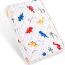 Pack and Play Mattress 38" x 26" x 1.5", Firm Support and Comfort Foam, Soft Playard Mattress for Babies and Toddlers, Baby Essentials Items (Dinosaur)