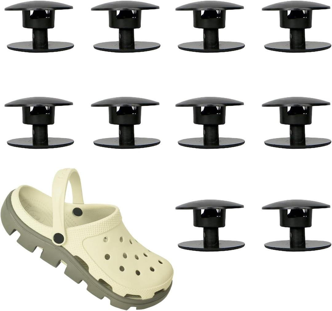 6 x Replacement Rivets for Crocs Shoes Strap Repair for Crocs Rivet Replacements Shoe Backstrap Repair Fastener Button