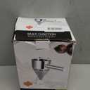 40oz Stainless Steel Pancake Batter Dispenser, Funnel Cake Dispenser with Squeeze Handle and Bracket, Pancake Dispenser for Pancakes, Cupcakes, Takoyaki and Baked Goods (40 oz)