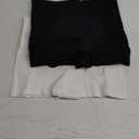 Nebility 2 Piece Slip Shapewear Shorts for Under Dresses Smooth Seamless Shaping Boyshorts Panties (Medium, Black & White 2 Pack)
