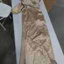 WENKAFO Exclusive Dress, Golden Color, No Size Found