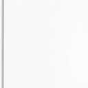 DALIX PVC Veritcal Blind Replacement Slats Curved Smooth White (82.5 Length) (5, White)