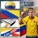2026 World Cup Fan Accessories Kit, 7 PCS World Soccer Sport Cup Gear Set, World Cup Merchandise for Soccer Party Decorations, Stadium Events, Watch Party, Home Cheering