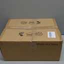 Alynzee Gold Chandeliers for Dining Room, 6-Light Modern Chandelier Light Fixture Over Table, with White Fabric Shade, 34" Large Transitional Kitchen Pendant Lights for Living Room Bedroom Foyer