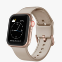 Sport Band Compatible with Apple Watch Bands 49mm 46mm 45mm 44mm 42mm 41mm 40mm 38mm, Soft Silicone Wristband Strap with Classic Clasp for iWatch