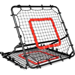 Storgem Baseball Softball Rebounder Net, Pitch Back Rebound Net,Soccer Rebound Net, Fielding Rebounder,Double Sided Adjustable Multi-Sports Pitching Rebound Net for Throwing Practice