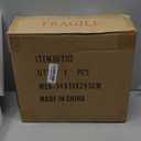 LJuicwe Tiffany Lamp Touch Control Table Lamp Pink Jewelry Stained Glass Desk Lamp 8X8X14.5 Inches Reading Light