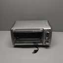 Black+Decker 4 Slice Toaster Oven - Stainless Steel