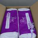 Poise Incontinence & Postpartum Pads for Bladder Leaks, 5 Drop Maximum Absorbency, Long Length, 84 Count