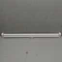 LazBlinds 100% Blackout Door Blinds, No Drill Cordless Roll Up French Door Blinds, Thermal Insulated Light Blocking Shades for Front Door Patio Sidelight Glass Door, 28'' W x 20'' L, White, 1Pcs