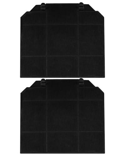 2Pcs Range Hood Charcoal Filters Replace WB02X24841JXCF71, Charcoal Filters Fit for GE PVW7301SJ1SS PVW7361EJ1ES CVW73012M1SS