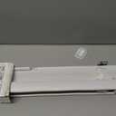 Cordless Light Filtering Mini Blind, 38 x 64 in, Pearl White