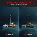 BRIKSMAX 2.0 Light Kit for Lego Jaws -Innovative Led Lighting Compatible with Ideas 21350 - Not Included Lego Set