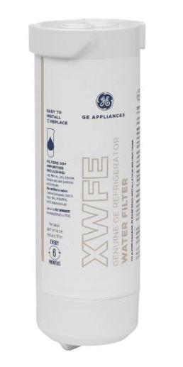 Crystala Filters Water Filter Compatible with XWFE (Built-in CHIP), Replacement for GE XWFE, XWF Refrigerator Water Filter Pack of 1